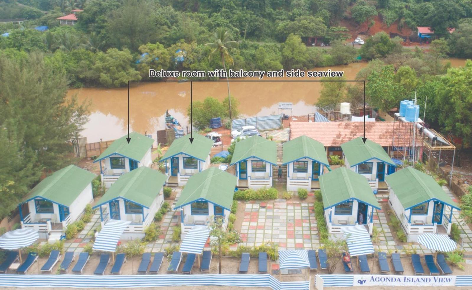 Agonda Island View Hotel Kültér fotó