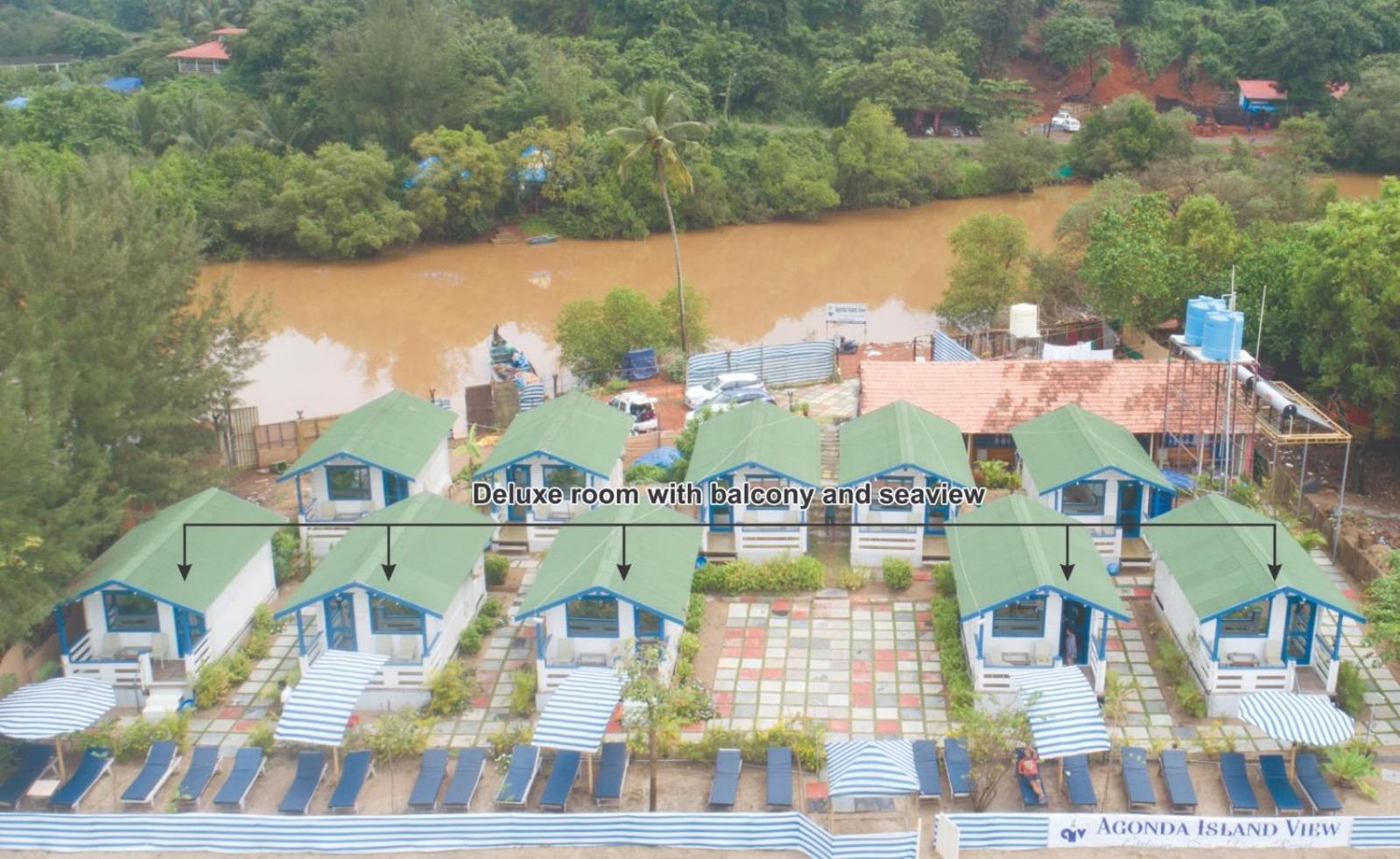 Agonda Island View Hotel Kültér fotó