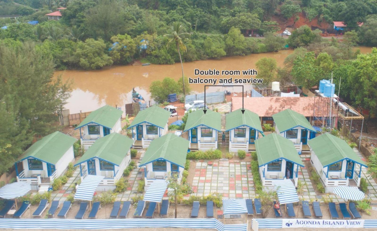 Agonda Island View Hotel Kültér fotó